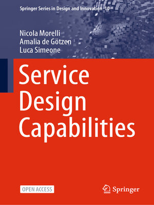 cover image of Service Design Capabilities